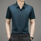 Stretch Anti-Wrinkle Ice Silk Shirt til mænd