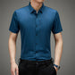 Stretch Anti-Wrinkle Ice Silk Shirt til mænd