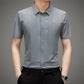 Stretch Anti-Wrinkle Ice Silk Shirt til mænd