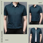 Stretch Anti-Wrinkle Ice Silk Shirt til mænd