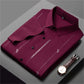 Stretch Anti-Wrinkle Ice Silk Shirt til mænd