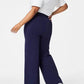 Kvinders Plus Size Høj Stretch Høj Talje Bred-Ben Bukser