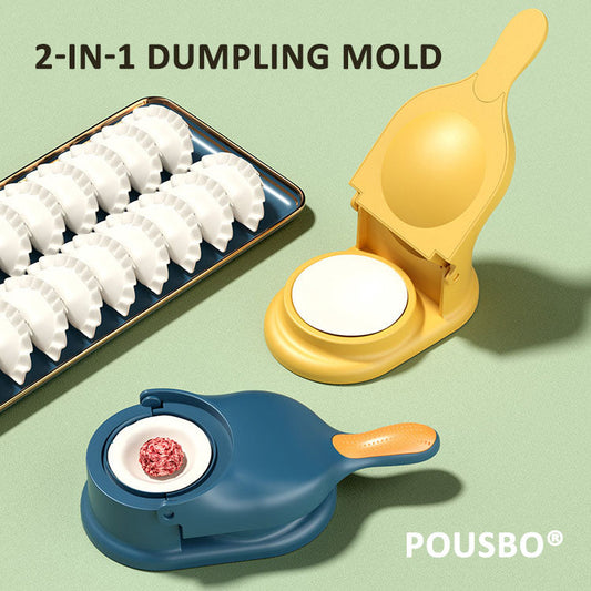 Pousbo® 2-i-1-knödelform til melboller