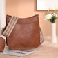 Alsidig crossbody-taske i læder til kvinder
