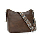 Alsidig crossbody-taske i læder til kvinder