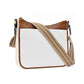 Alsidig crossbody-taske i læder til kvinder