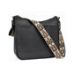 Alsidig crossbody-taske i læder til kvinder