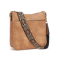 Alsidig crossbody-taske i læder til kvinder