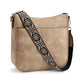 Alsidig crossbody-taske i læder til kvinder