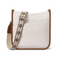 Alsidig crossbody-taske i læder til kvinder