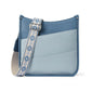 Alsidig crossbody-taske i læder til kvinder