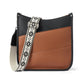 Alsidig crossbody-taske i læder til kvinder
