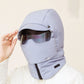 🌟Vintertilbud - Vindtæt, heldækkende udendørs ridemaske med briller
