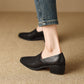 ✨ Spring/Summer Hot Sale 50% rabat 💕Kvinders Vintage Pointed Toe Slip-On Soft Shoes (Jo mere du køber, jo højere er rabatten)