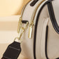 Retro, alsidig crossbody-taske med stor kapacitet