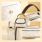 Retro, alsidig crossbody-taske med stor kapacitet