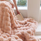 Blødt fluffy tæppe