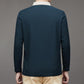 Herre Afslappet T-shirt med Ensfarvet Revers Krave