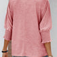 🔥Varmt salg🏆Damemode 3/4 ærmer Rund hals Basic Business T-shirts