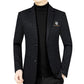 Casual slim fit habitjakke til mænd