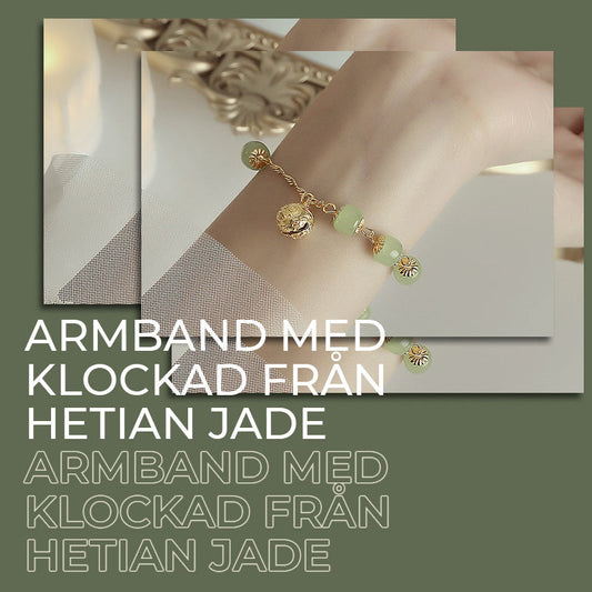 Hetian Jade Bell-armbånd