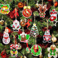 Klistermærke sæt til julemaleri