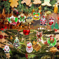 Klistermærke sæt til julemaleri