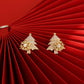 🎄Julekampagne 50% rabat🎅✨Drejelige snefnug-træøreringe💖