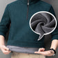 🔥60% rabat på juleudsalg🔥Quarter Zip Pullover til mænd med plysforing - Køb 2 og få gratis fragt