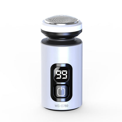 🔥2025 HOT SALE🔥Bærbar elektrisk mini-barbermaskine til mænd med flydende blade
