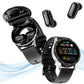 (GRATIS FORSENDELSE) 2 I 1 SMARTWATCH MED ØRETELEFONER (TIL IPHONE OG ANDROID)