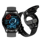 (GRATIS FORSENDELSE) 2 I 1 SMARTWATCH MED ØRETELEFONER (TIL IPHONE OG ANDROID)