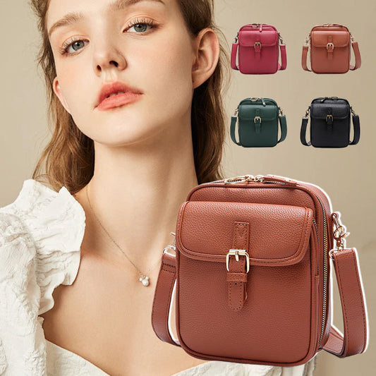 Vintage Messenger Taske med Stor Kapacitet