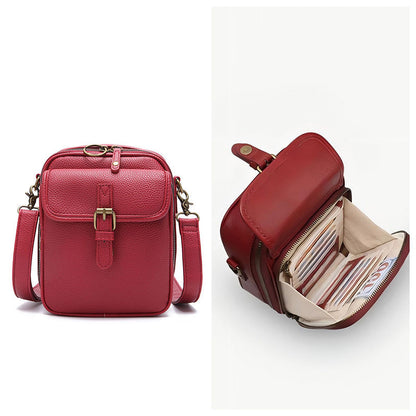 Vintage Messenger Taske med Stor Kapacitet