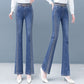 🔥2025 New Arrival🔥 Højtaljede stretchy jeans med klokkebund til kvinder