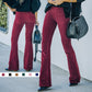 🎉2025 HOT SALE 50% RABAT🎉Højtaljede Slim Fit Flared Pants til kvinder