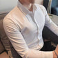 🔥👔Strygefri business-skjorte med høj stretch til mænd👔🔥udbuddet af varer er stramt⏰