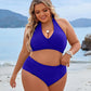 🏝️HOT UDSALG 49% FRA👙 Mavekontrollerende badedragter Modest High Waisted Bikini Sets