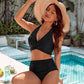 🏝️HOT UDSALG 49% FRA👙 Mavekontrollerende badedragter Modest High Waisted Bikini Sets
