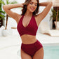 🏝️HOT UDSALG 49% FRA👙 Mavekontrollerende badedragter Modest High Waisted Bikini Sets
