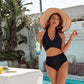 🏝️HOT UDSALG 49% FRA👙 Mavekontrollerende badedragter Modest High Waisted Bikini Sets
