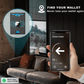 🔥Pop Up aluminiumsæske Pengeclips Smal læderkreditkortholder RFID-blokering Bifold Minimalistisk pung
