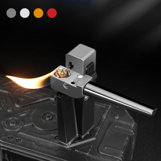 Slant Flame Oppustelig tobakspibe med to formål Lighter