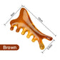 Multifunktionel hovedbundsmassagekam Gua Sha Tool