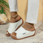 🔥 Varmt salg 50% rabat 🔥Casual Wedge Slide Sandals til kvinder