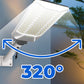 ☀️Solcelle ekstra lysstærk vandtæt udendørs lampe💡