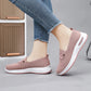 Letvægts åndbare slip-on fritidssko til kvinder