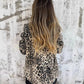 Blazer med leopardprint til kvinder