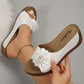 🌸Forårstilbud🌸Comfort Flower Slip-On-sandaler til kvinder