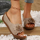 🌸Forårstilbud🌸Comfort Flower Slip-On-sandaler til kvinder